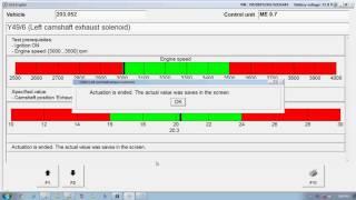 VAS5054A Mercedes Test