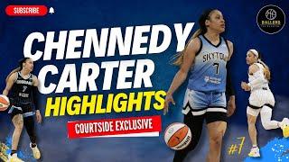 Chennedy Carter is BALLING OUT for the Sky! EXCLUSIVE COURTSIDE HIGHLIGHTS | WNBA | Ballers Magazine