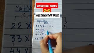 multiplication with 8 #shorts #yoytubeshorts #maths