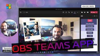 Teams Like A Boss - Activate OBS using Teams Apps and Chat