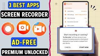 3 Best Free Screen Recorder Apps For Android 2024