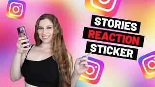 Instagram Stories Reaction Stickers (New Feature Alert)