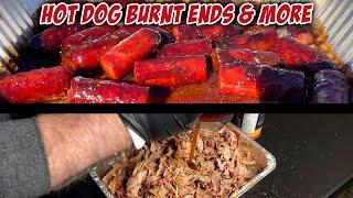 Hot Dog Burnt Ends and MORE! ~ On The Pitts & Spitts Hybrid