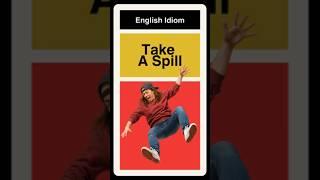 A fun English idiom - Take a spill 🫟