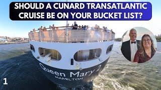We Start our Epic Bucket List Transatlantic Adventure on Cunard's Queen Mary 2!