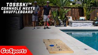 GoSports Tossski™ Suffleboard Cornhole Game Set