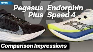 Nike Pegasus Plus vs Saucony Endorphin Speed 4