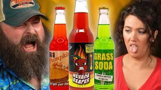 Ring Pop? Reaper?! | 6 New Insane Soda Flavors