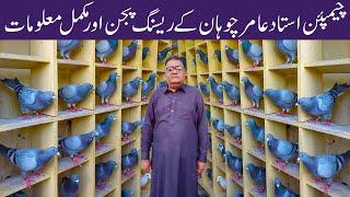 Ustad Amir Chauhan Racing Pigeon Loft Gujranwala | Racing Homer Pigeon | 600 Gps Race | Pak Pets