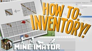 How to: Inventory & Item Crafting! | Mine-imator Tutorial