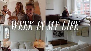 week in my life in nyc: apartment updates, us open, sleepover!!