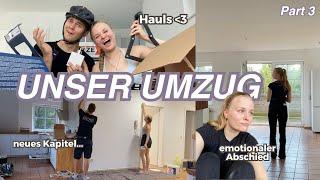 UMZUGSVLOG‍: emotionaler Abschied, neue Wohnung einrichten, Amazon Hauls, neues Kapitel beginnt..