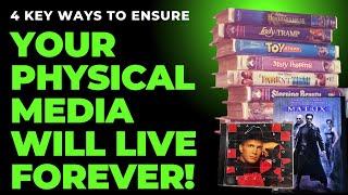 Preserving the life of your PHYSICAL MEDIA (so it lasts forever) | CLEANING | STORAGE | HANDLING