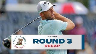 2025 U.S. Open Round 3 Recap: Sam Burns in the lead after 54-holes, seeking first-career Major win