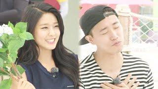 개리, AOA 설현 등장에 사심 리액션! "심쿵해~" @런닝맨 20150712