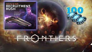 FRONTLINE Guaranteed Recruitment Rush, May 2025 | Starborne Frontiers