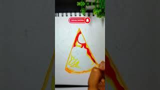 Pizza Slice Drawing  #soulchitra