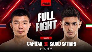 Full Fight l Capitan vs. Sajad Sattari l กัปปิตัน vs. ซาจ๊าด ซัตตารี่ l RWS