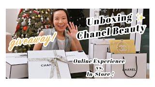 Unboxing Chanel Beauty Online Experience vs. In-Store !