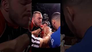 ERMES GASPARINI DESTROYED BY ALIZHAN MURATOV #armwrestling #armpower #ermesgasparini