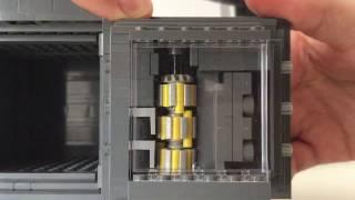 Lego safe with tiny combination lock