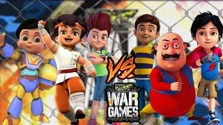 Rudra & Shiva & Motu vs Vir & Kicko & Bheem - Great War Games Match🪖