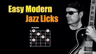 Easy Modern Jazz Licks - Step by Step - Achim Kohl - Jazz Guitar