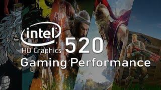 Intel HD Graphics 520 vs Modern Games 2018