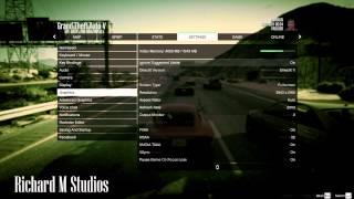 GTA V PC Graphics Settings Screenshot