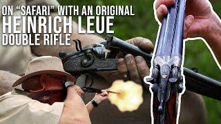 Hands on with an original Heinrich Leue Double Rifle from the 1880s | Black Powder Cartridge