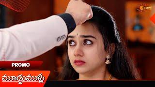 Moodu Mullu - Promo | 05 Dec 2024 | Telugu Serial | Gemini TV