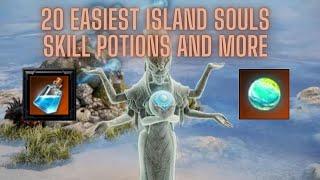 Lost Ark - 20 Easiest Island Souls! ~Skill Potions and More~