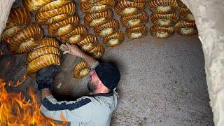 Master BAKER in DANGERous TANDOORI | Painstaking MANUAL LABOR in 200 DEGREE Heat