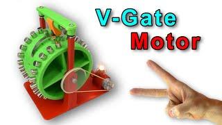  V Gate ВЕЧНЫЙ ДВИГАТЕЛЬ на 3D принтере  Anycubic i3 Mega Free Energy magnet motor Игорь Белецкий