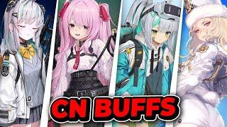 CN vs global buffed characters #1 (Ludmilla, Admi, Yuni & Epinel) 【NIKKE】