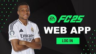 FC 25 WEB APP HYPE!  LIVE TODAY! (FC 25 ULTIMATE TEAM) #FC25 #FC25ULTIMATETEAM