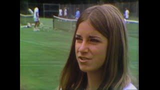 16-Year Old Chris Evert Interviewed in Florida-1971