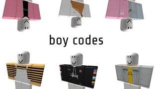 ROBLOXIAN HIGHSCHOOL BOY CODES