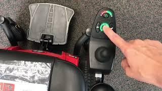 Basic Power Wheelchair Instruction:  Quick Start Guide