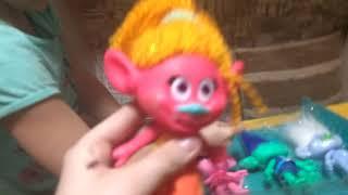 Обзор набора Тролли Trolls (Розочка, Цветан, Диджей Звуки, Алмаз)