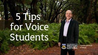 5 Tips For Voice Students