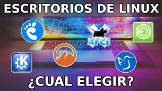  Entornos de Escritorio en LINUX ¿Cual elegir según el USUARIO?