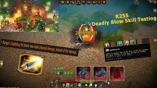 R255 Testing New Deadly Blow Skill With Dragan Mythic Set | Drakensang Online | Maszive