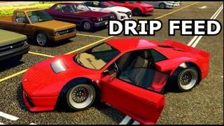 The New Drip Feed Cars, Unreleased Cars- GTA MONEY FRONTS DLC