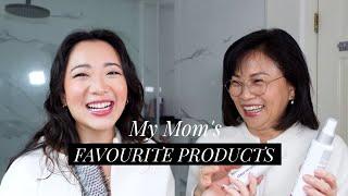 MY MOM'S FAVOURITE SKINCARE AND MAKE-UP!!