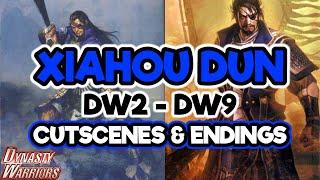 Xiahou Dun ALL Cutscenes & Endings - Dynasty Warriors - 4K 60 FPS