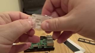 Eleduino Raspberry Pi 3 Aluminum Case with Heatsinks Unboxing and Install