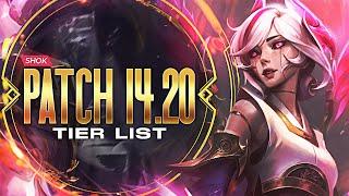 14.20 MID LANE TIER LIST (BEST BLIND PICKS INCLUDED)