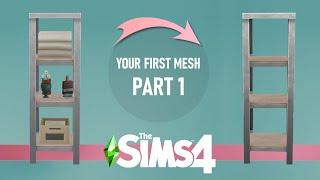 How to Make CC MESH in The Sims 4? | Easy & Simple MESH Tutorial for Beginners