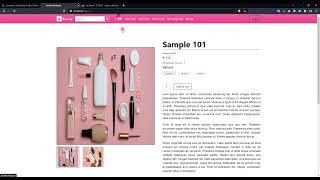 Cosmetics and Beauty Product Online Store in PHP DEMO